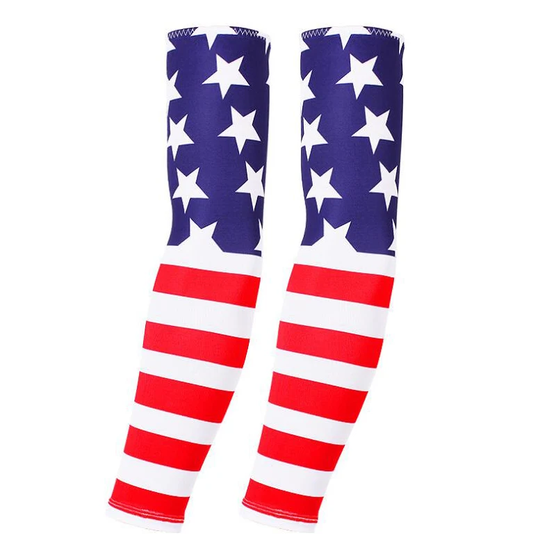 Ледяная ткань велосипедные гетры баскетбольные рукава для бега утеплители рук