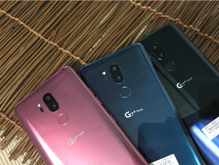 LG G7 Plus G7+ ThinQ G710EAW, 128 Гб ПЗУ, 6 ГБ ОЗУ, разблокированный LTE Android, две sim-карты, четыре ядра, 6,1 дюйма, 3 камеры Snapdragon 845, NFC