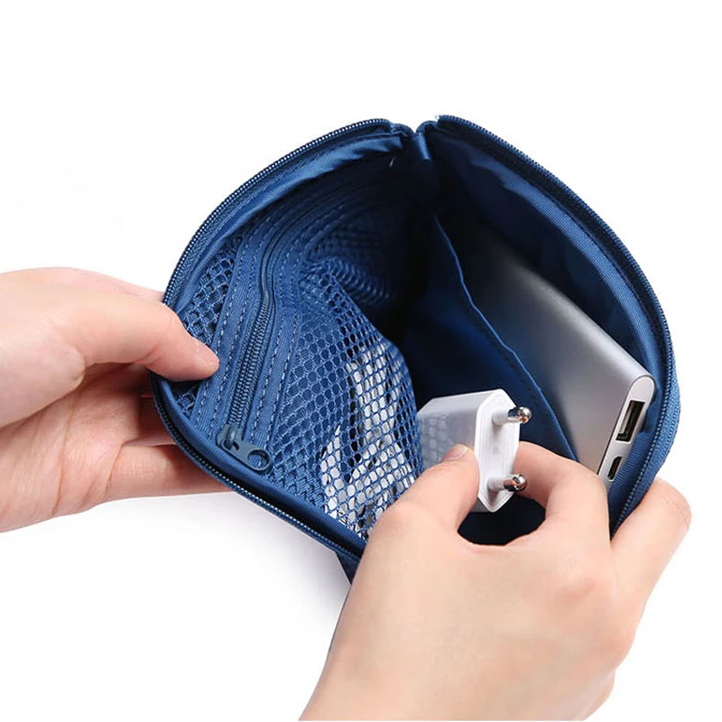 Портативная нейлоновая сумка для хранения HMUNII дорожная деловая цифровая посылка