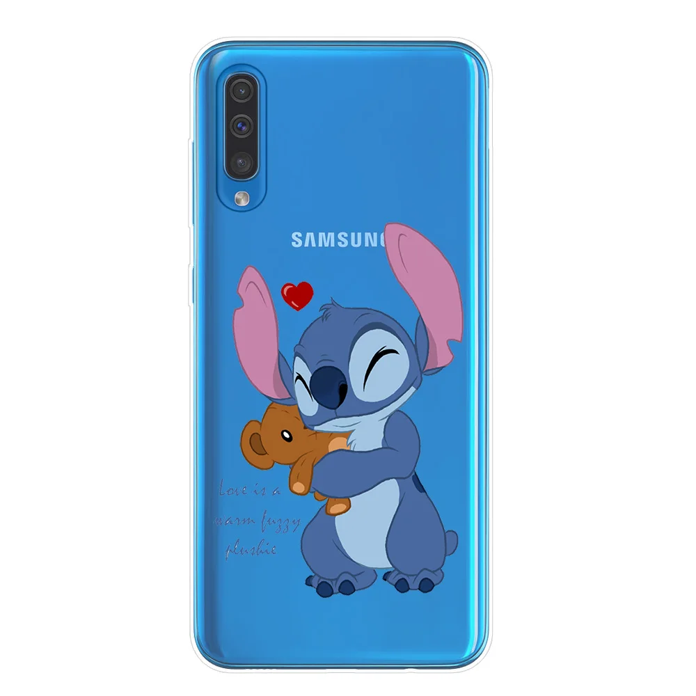 С рисунком героев из мультфильмов, телефонные чехлы для Coque samsung A10 A20 A30 A40 A50 A60 A70 A80 A6 A8 плюс A7 A9 Мягкая силиконовая накладка на заднюю панель