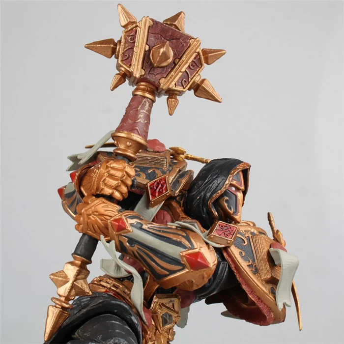 WOW World Human Paladin Trial Malthred ПВХ фигурка новая Аниме Фигурка Коллекционная модель игрушки