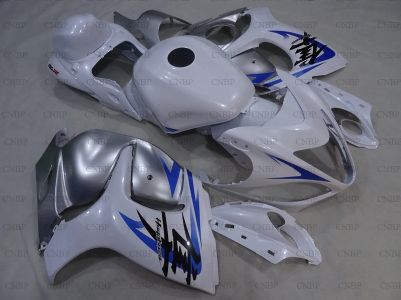 Обтекатель для Suzuki GSXR1300 1997 - 2007 набор всего тела GSXR 1300 2002 Abs Gsx 1300R 05 06 белый