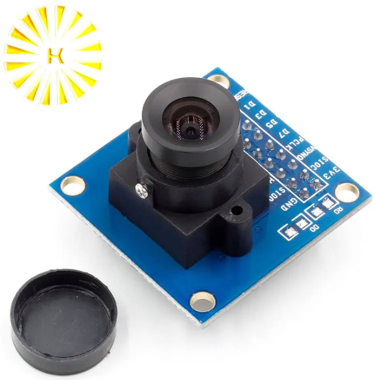 1 шт. голубой OV7670 300KP VGA модуль камеры для arduino DIY KIT|Интегральные схемы| |