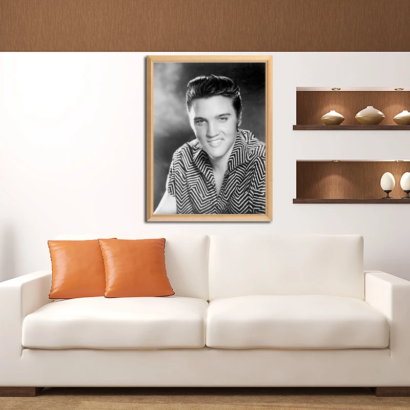 Красивая звезда Elvis Presley 5D алмазная живопись сделай сам полноразмерная Алмазная
