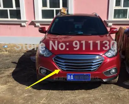 Модифицированная решетка для HYUNDAI IX35 TUCSON 2009/2010/2011/2012/2013 полностью хромированная |