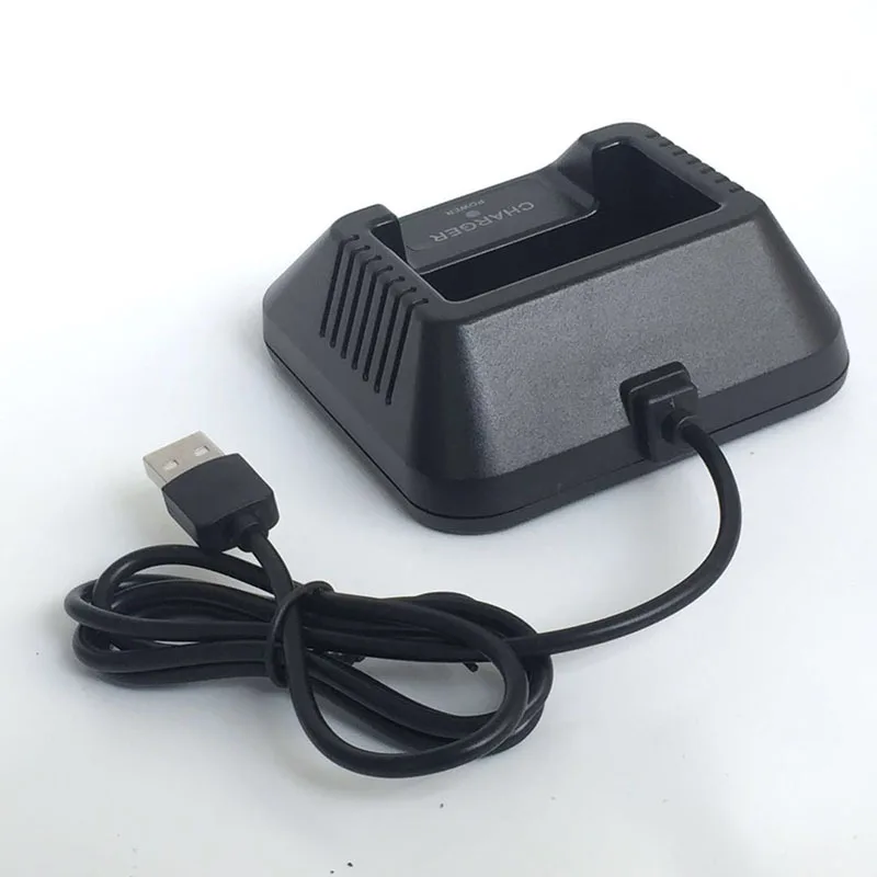 Новый 2021 Baofeng UV5R USB Батарея Зарядное устройство для Портативный двухстороннее