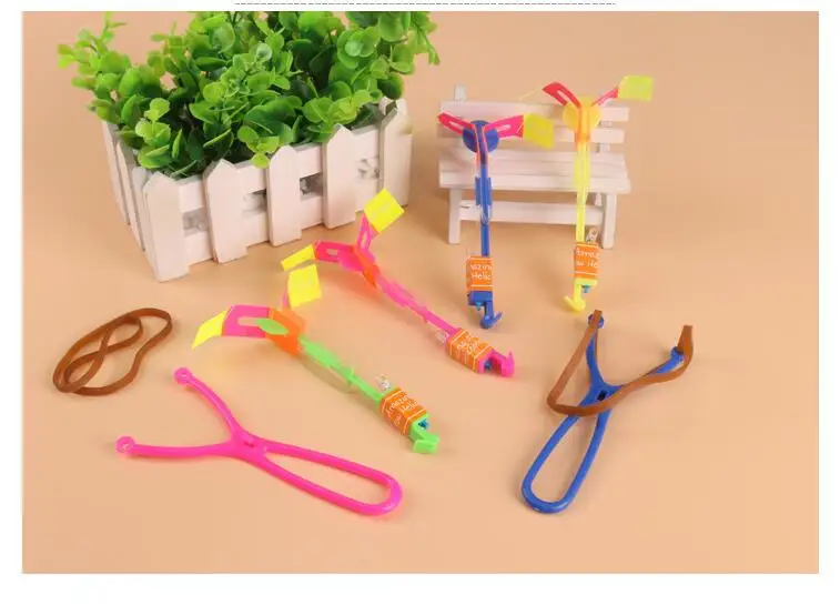 Бамбуковая Стрекоза со светодиодным фонариком светильник Рогатка|Игры для