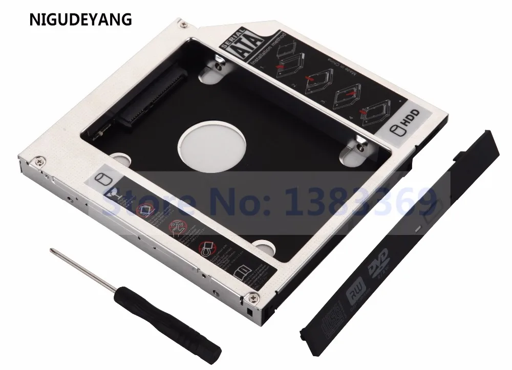 Жесткий диск NIGUDEYANG 2nd SATA HDD SSD Optical Bay Caddy для Asus N56VB n56vz-s4095v Замена uj8b0 DS8A9SH DVD |