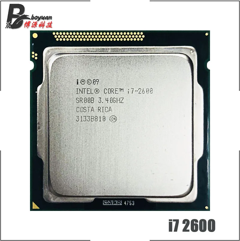 Четырехъядерный процессор Intel Core i7-2600 i7 2600 3,4 ГГц 8M 95W LGA 1155