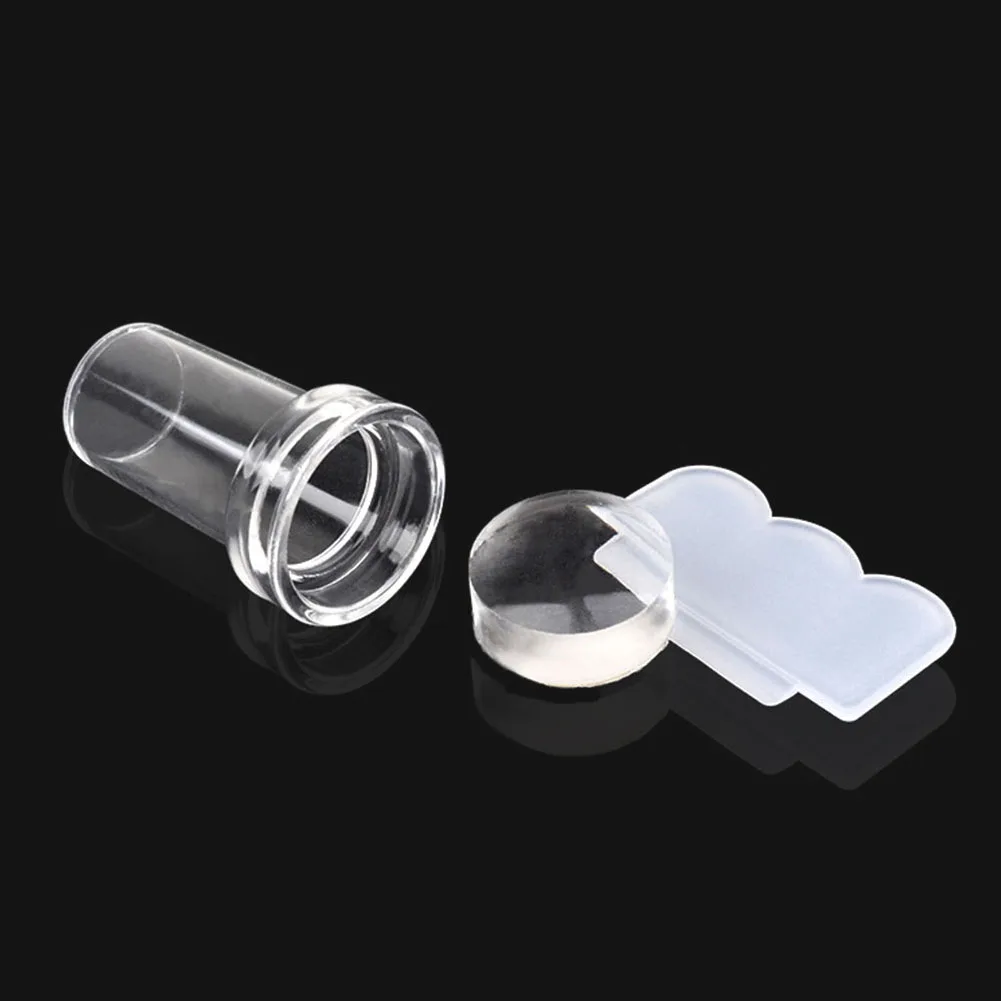 Мини 2 шт./компл. чистящие силиконовые прокладки штамп-инструмент для дизайна