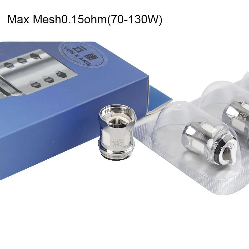 Vape Coil Yunkang V12 Prince Replacement For E-Cigarette Atomizer X2 Cores Clapton Max Mesh Strip Coils Head | Электроника
