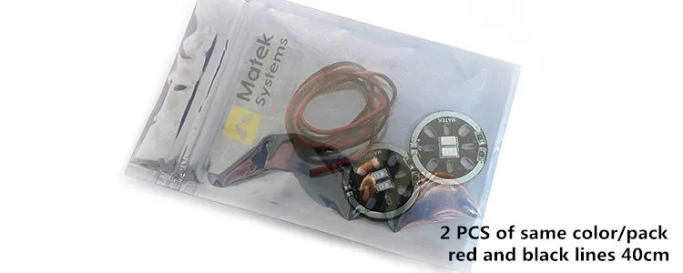 Matek X2/5V светодиодный моторный кронштейн для FPV cross Racing drone QAV250 / QAV R X Nighthawk 250 QAV210 GEX TX