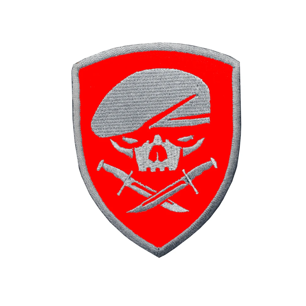 Нашивки Project Honor с вышивкой тактические боевые нашивки черепом армейские вышивки
