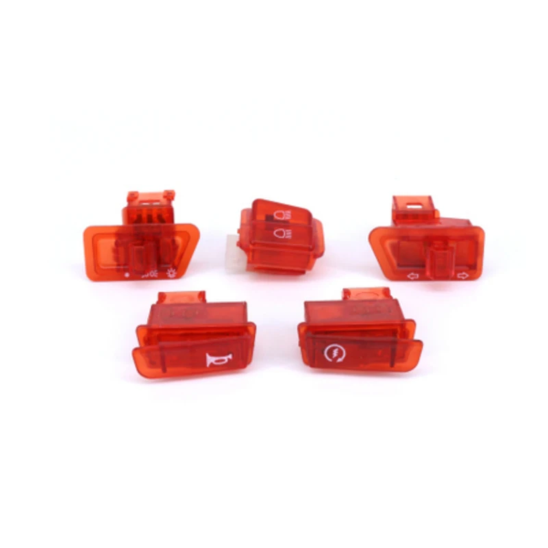 Мотоциклетный мотороллер фара переключатель сигнала поворота цветная