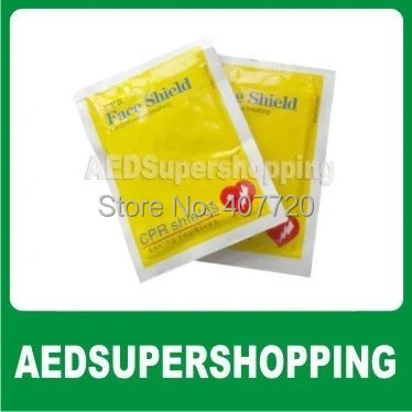 Порошковый щит для лица порошковый с желтой фольгой|cpr face shield|face shield cprcpr barrier |