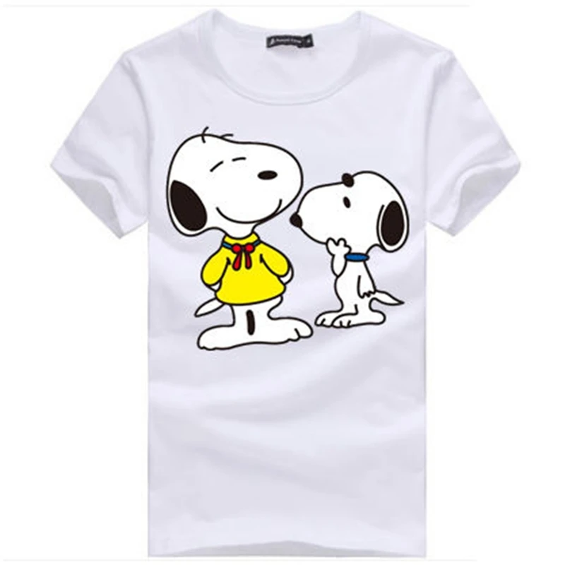 Men's t shirt S-5XL Plus Size Men Clothing Fashion Two Cartoon Dog Cotton Clothes Casual Slim Tees 2017 New Male shirts TX43 |