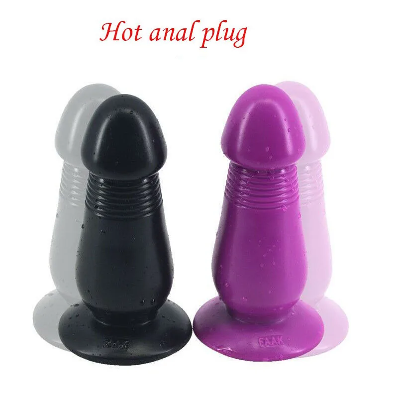 Mushroom Sucker Large Dildo Anal Plug Massage Butt Big Soft Silicone Penis Female Vagina Stimulating Sex Toys |