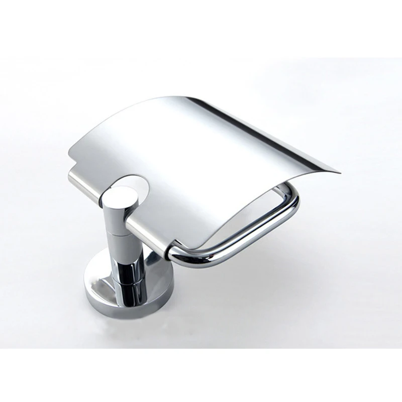 SRJ Hardware Accessories Stainless Steel Zinc Alloy Wall-Mounted Toilet Paper Holder Bathroom Storage Rack | Обустройство дома