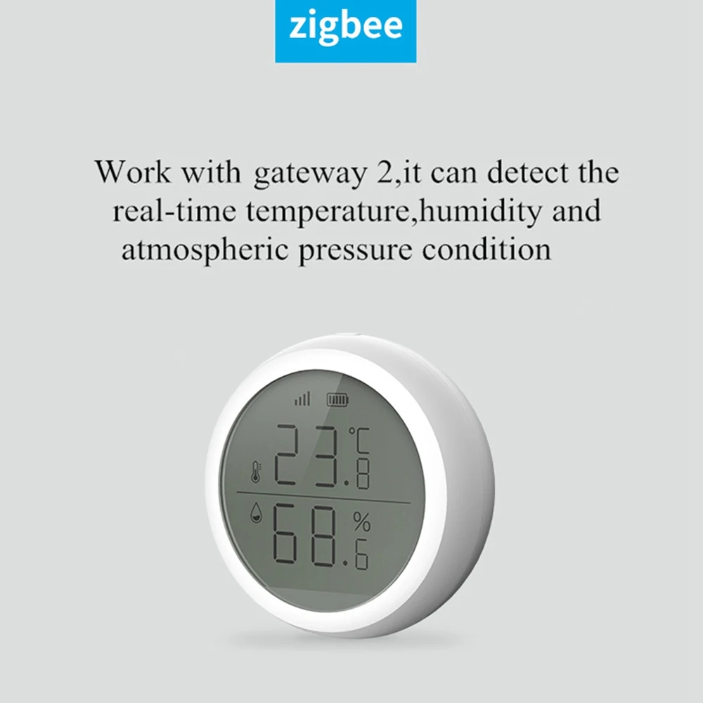 Горячая Zigbee-Умный дом Wifi беспроводной температурный детектор тепла приложение контроль умный дом термометр датчик температуры и влажности