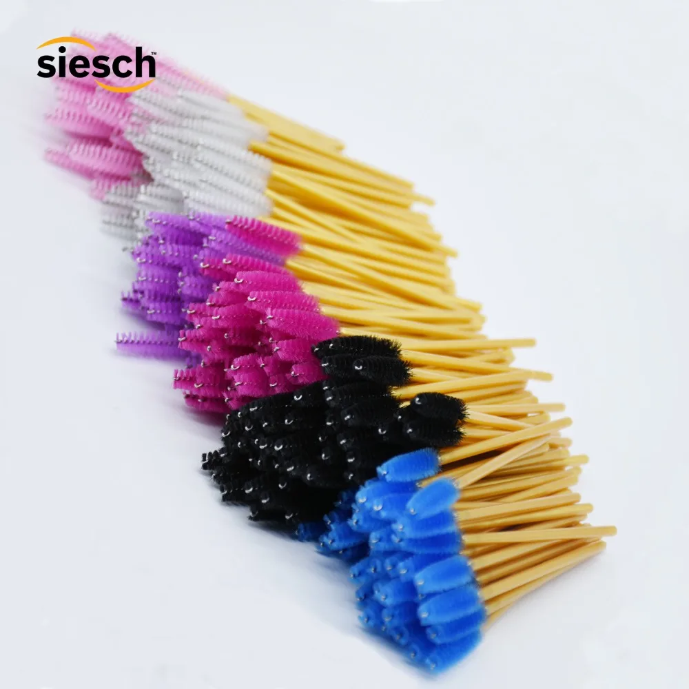 10 шт. новая кисточка для Бровей Ресниц Расческа тушь ресниц палочки наращивание