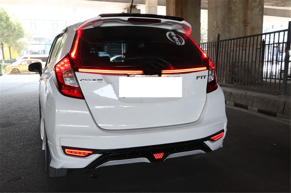 CSGJMY 2 шт. тормозной светильник для Honda Fit Джаз 2018 2019 12V автомобильный светодиодный
