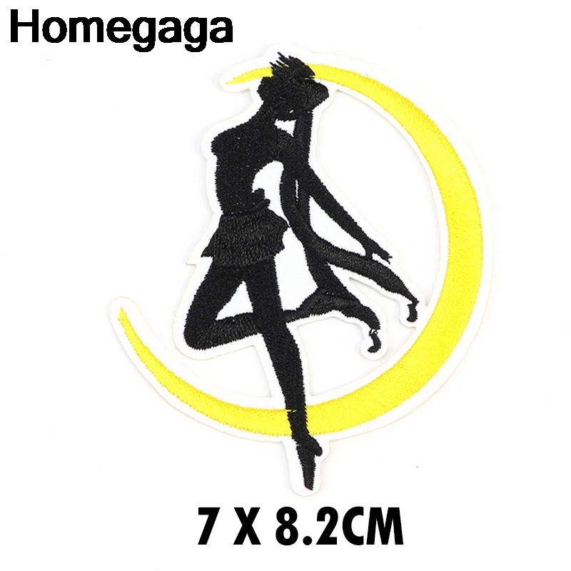 Homegaga мультфильм аппликационные заплатки Сделай Сам Железный На пара обуви