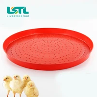 chicken and duck goose poultry chicks open food drums feeder feeding plate chicken with trough free shippingd15