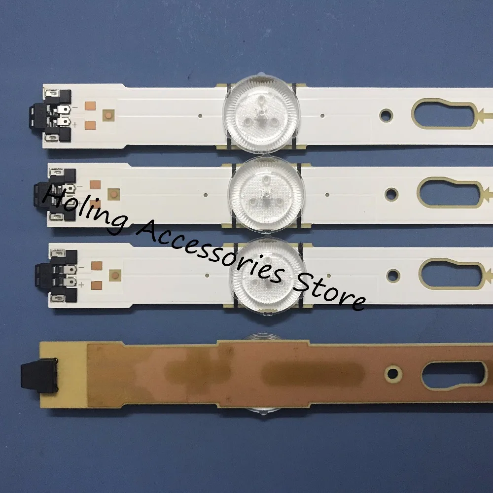 Новинка 100% Светодиодная лента для подсветки 813 мм 9 светодиодов SamSung Un40j6500 UE40J6370 40