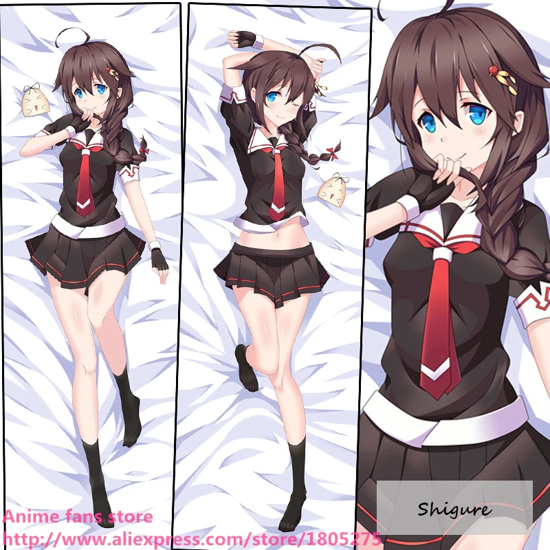 

Милый японский аниме Kantai Collection Shigure Lovely Otaku Наволочка Чехол для подушки обнимающий чехол