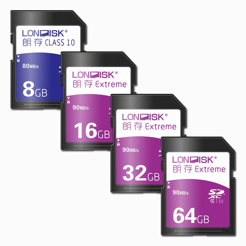 Londisk Высокое Качество SD Card 8 ГБ/16 ГБ/32 ГБ/64 ГБ UHS 1 Class10 SDHC SDXC Высокоскоростной Флэш