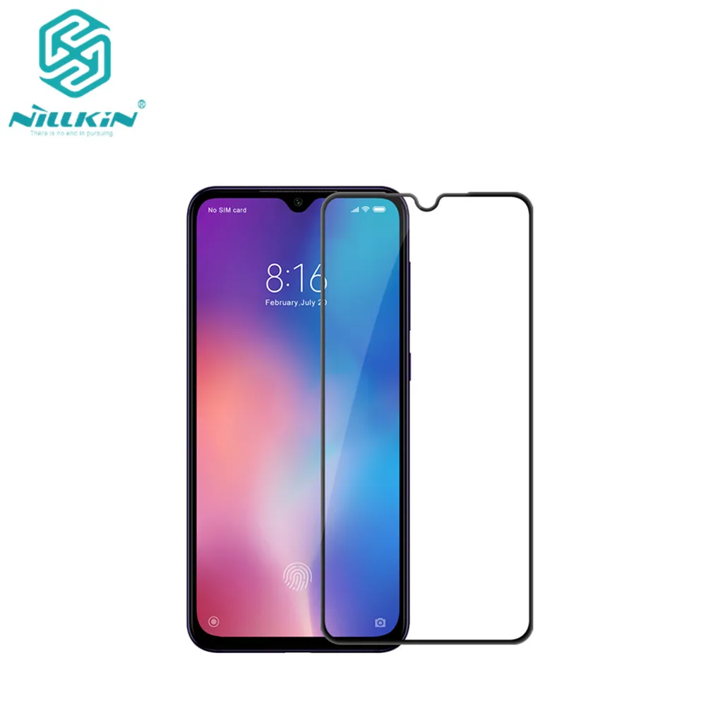 Для Xiaomi mi 9 SE CP + Полное покрытие из закаленного стекла 9H 2.5D изогнутая Защитная