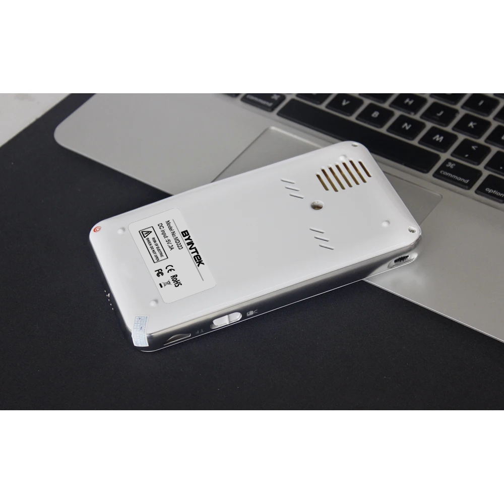 BYINTEK НЛО MD323 Портативный Умный дом театр карман Android Wi Fi проектор HD 1080 P Micro мини
