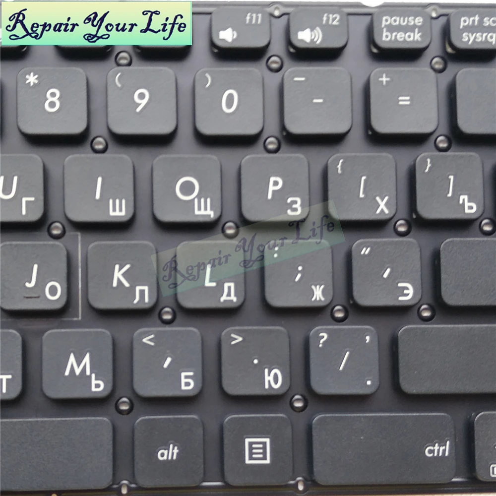 Оригинальный X541 R541 Русская клавиатура для ноутбука Asus LA SA UA UV RU Новый черный 84800 XAA