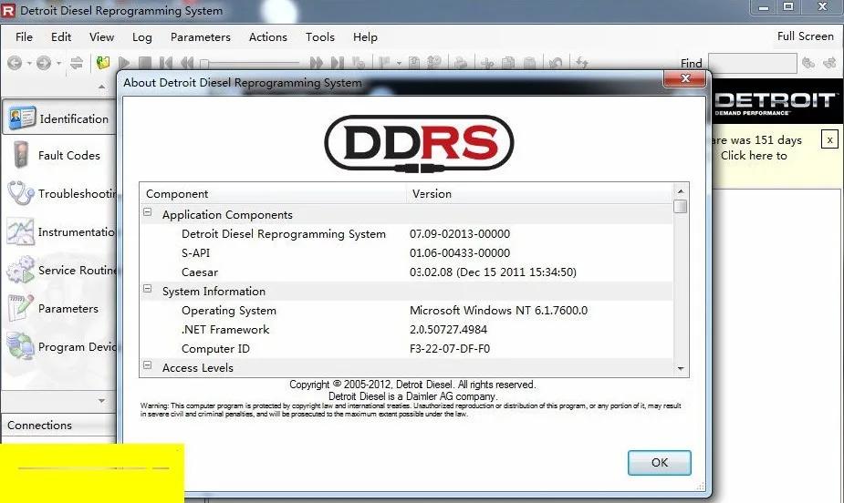 Detroit Diesel Reprograming System 7.09 (DDRS 7.09) +offline activation |