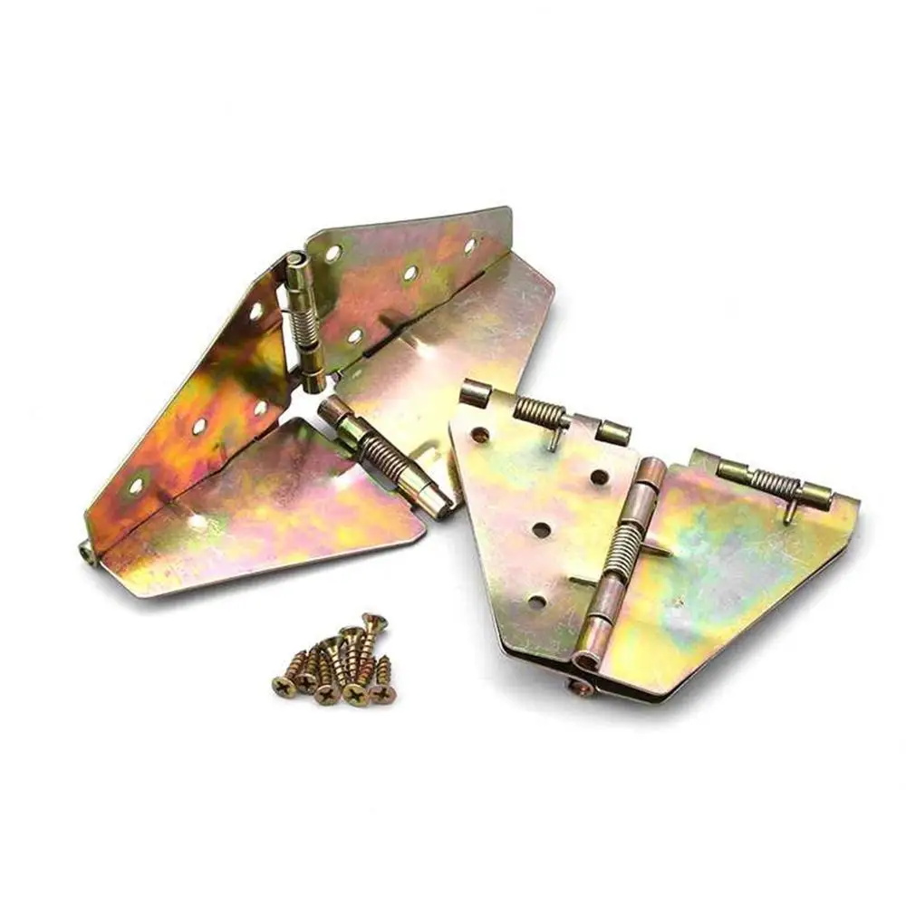 2 шт. складные петли бабочки для круглого стола|Петли шкафа| |