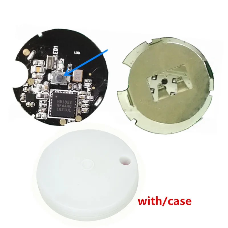 Фото NRF51822 2 в-3.3 в 4,0 беспроводной модуль для базовая станция iBeacon интеллектуальной системы управления маячок BLE модуль 4 мА с Чехол №2
