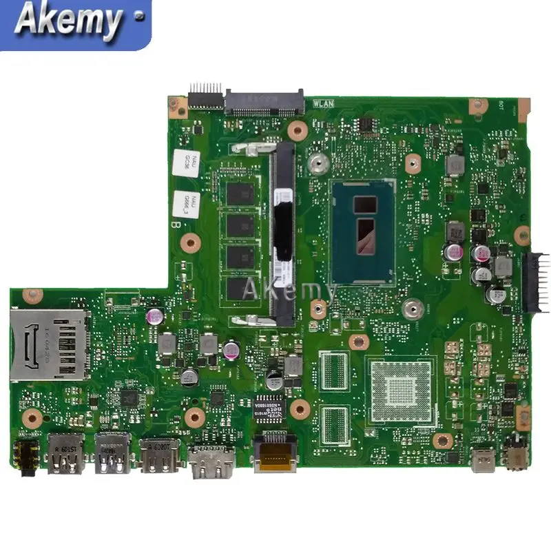 Akemy X540LJ X540LA материнская плата для ноутбука ASUS X540LJ X540LA X540L F540L X540 Тесты оригинальная материнская плата 4G-RAM I3-4005U