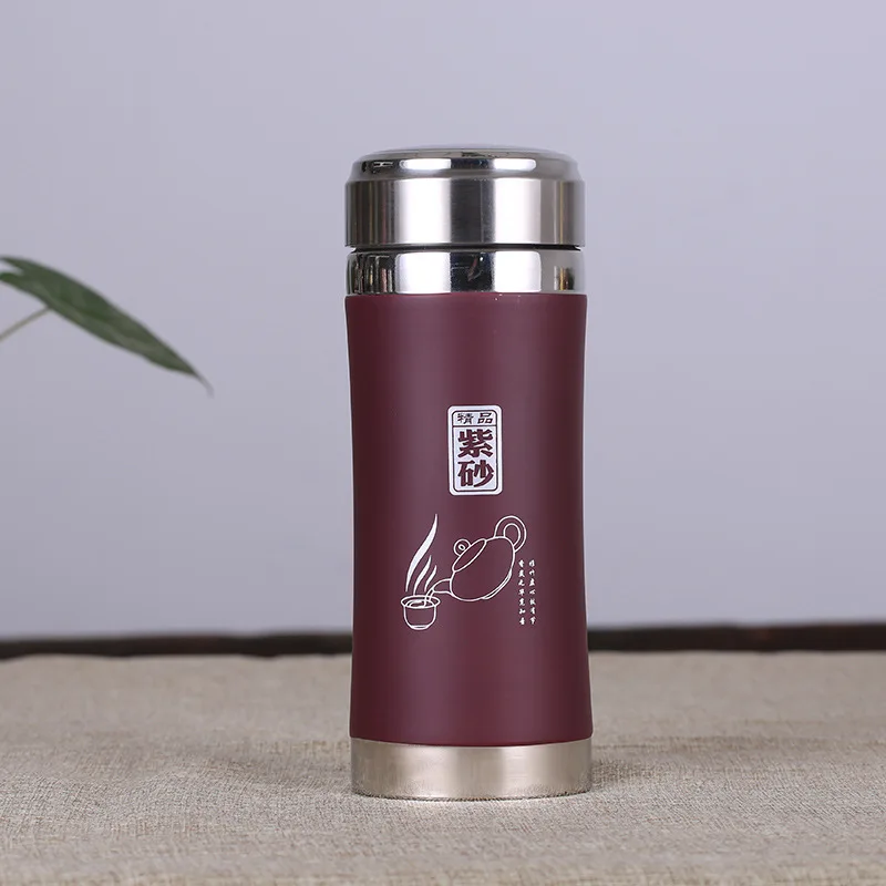 purple sand tank filter keep-warm glass engraving custom undertakes to have a cup of tea cups send friends gifts | Дом и сад