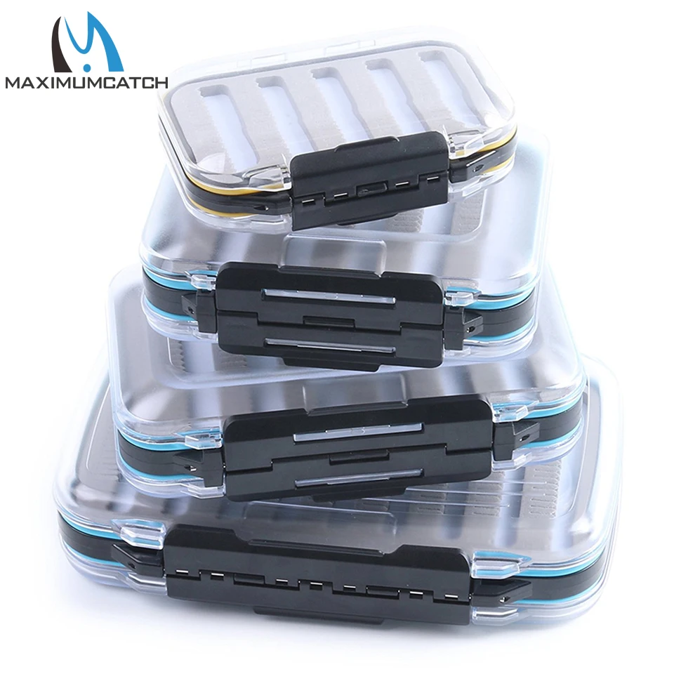 Maximumcatch коробка для ловли нахлыстом водонепроницаемая с разрезом пенопласт 4