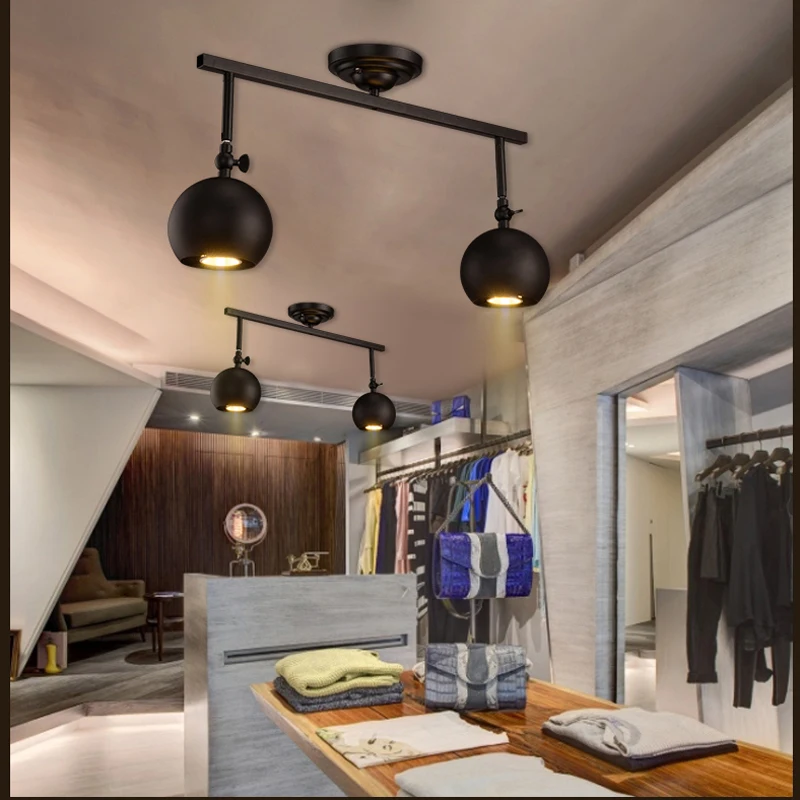Световая лампа светодиодная Черная|room led|ceiling light storesceiling room |