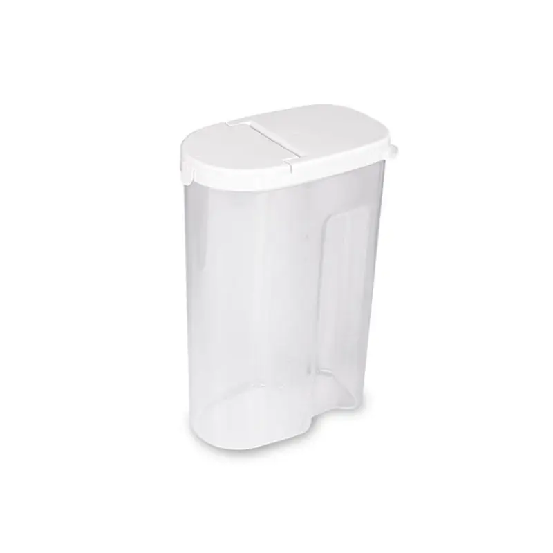 Прозрачный пластик кухня еда рисовые бобы крупа мука зерна ящик для хранения закусок контейнер коробка герметичный чехол