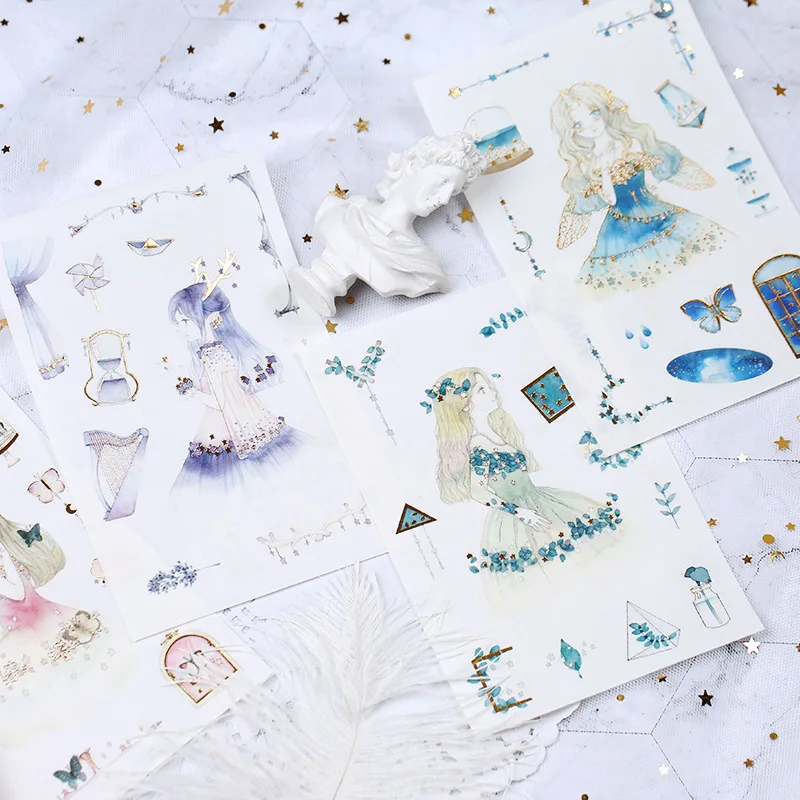Ретро Nun Tarot старый мальчик девочка декоративный планировщик стикер s DIY дневник в
