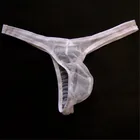 Трусы-стринги мужские, прозрачные, пляжные трусики T, цвет в ассортименте, 1 шт