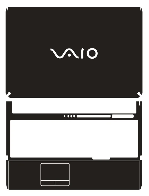 Углеродная Виниловая наклейка для ноутбука Sony VAIO vpcf12s1r VPCF11Z1E VPCF11JFX VPCF22SFX VPCF1390X VPCF115