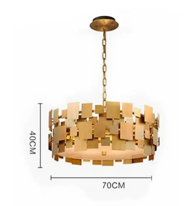 chandelier Скандинавский современный Lustre Luminarie Led E14 подвесной светильник вращающаяся стальная подвесная цепь лампы Золотой покер Led Подвесная лампа - Цвет корпуса: chandelier