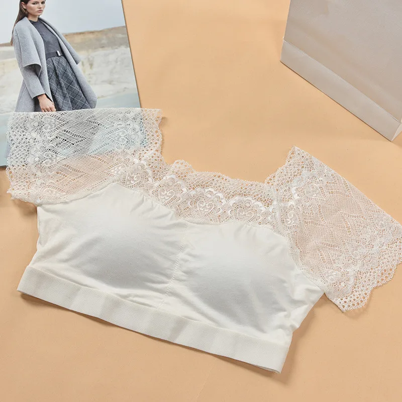Модальный кружевной бюстгальтер для подростков нижнее белье девочек
