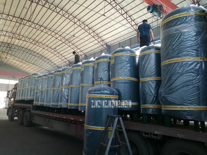 Воздушный компрессор резервуар для хранения газа высококачественный вертикальный вакуумный резервуар углерода стальная газовая цилиндрическая Air Tank 1000L 8 кг 0.8Mpa Rp3/4 R1/2