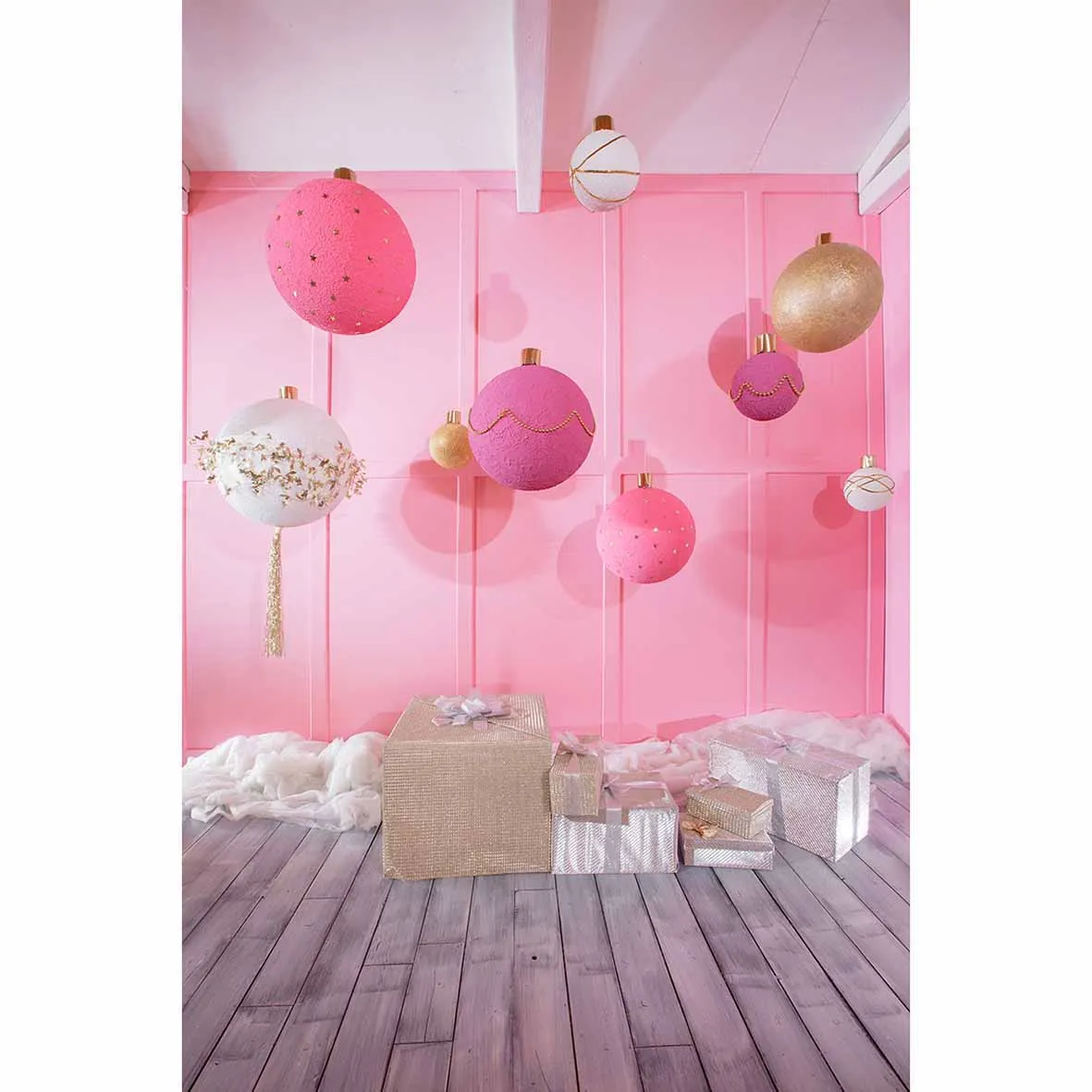 Allenjoy фотографии фоны большие шары на розовом фоне в комнате украшение Подарочная