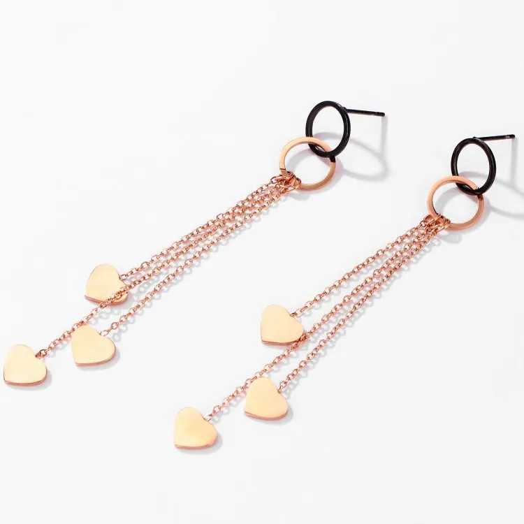 2020 новые серьги Европейская мода хрустальные от Swarovski с бахромой маленькие love из