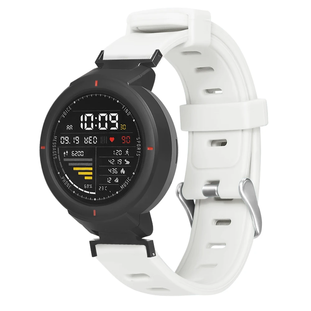 FIFATA замена мягкий силиконовый браслет ремешок для Huami Amazfit грани спортивный